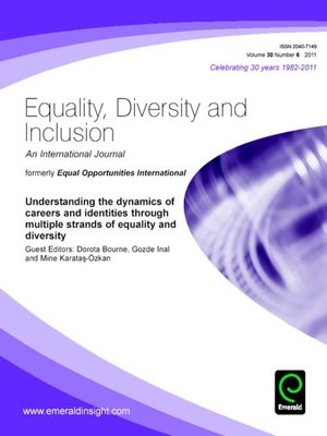 cover image of Equality, Diversity and Inclusion, Volume 30, Issue 6
